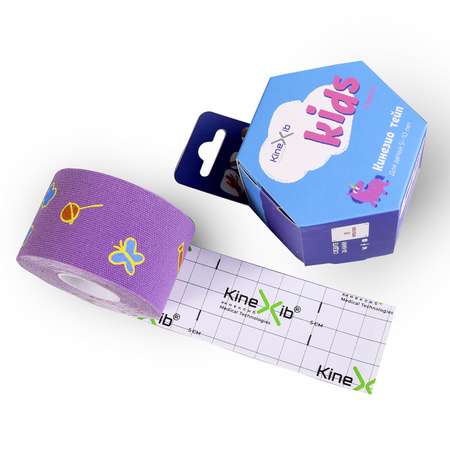 Кинезио-тейп Kinexib Classic Kids Единорог Фиолетовый 20056