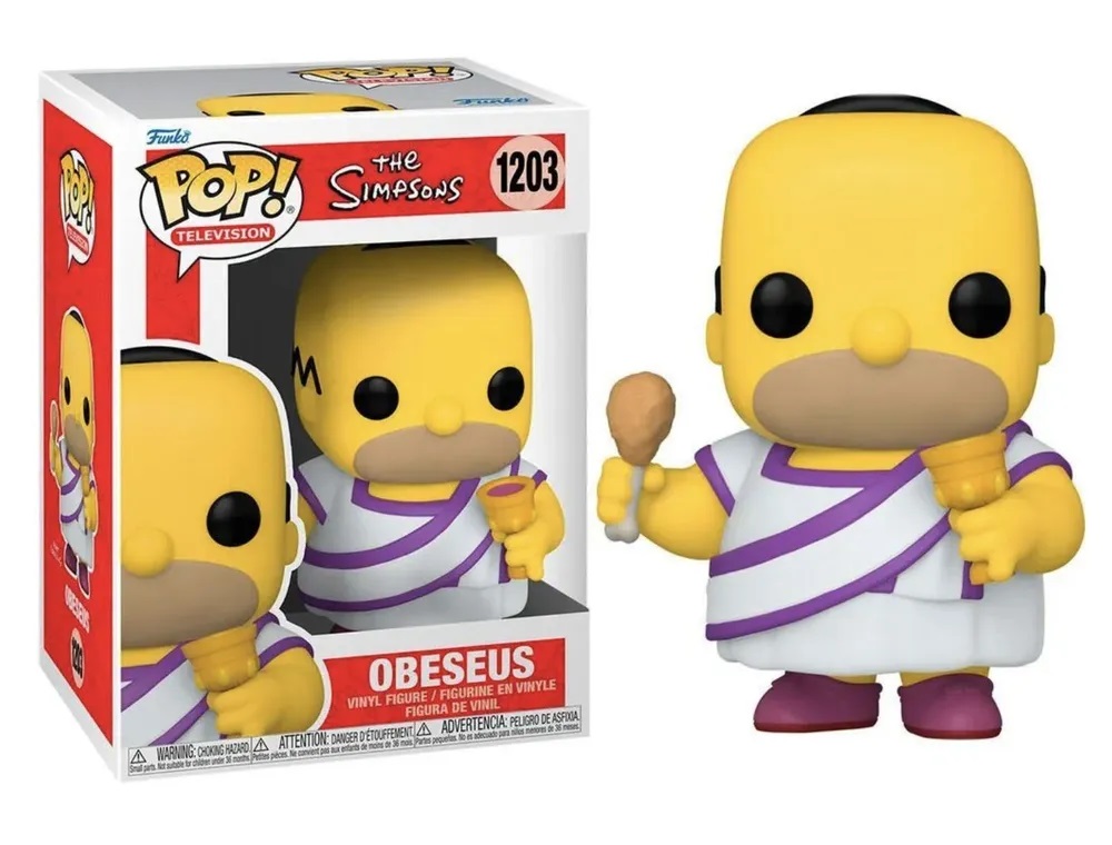 Фигурка Funko POP! Simpsons Гомер в образе Тучный Obeseus Homer из мультфильма Симпсоны - фото 3