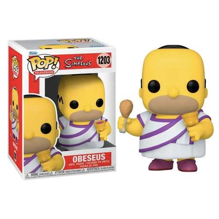 Фигурка Funko POP! Simpsons Гомер в образе Тучный Obeseus Homer из мультфильма Симпсоны