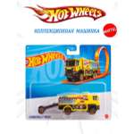 Машинка Mattel Hot Wheels Тягач с прицепом Scania Rally Truck