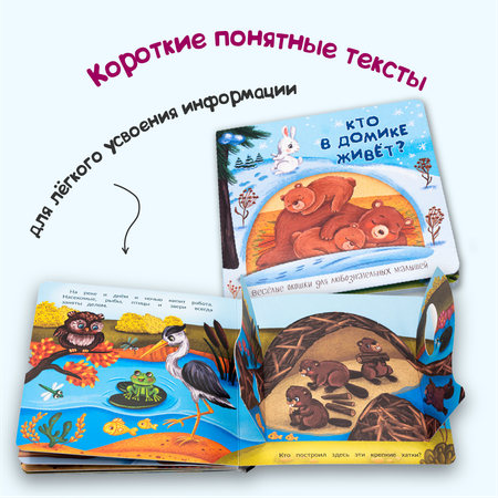 Детские книжки BimBiMon Веселые окошки для любознательных малышей - 2