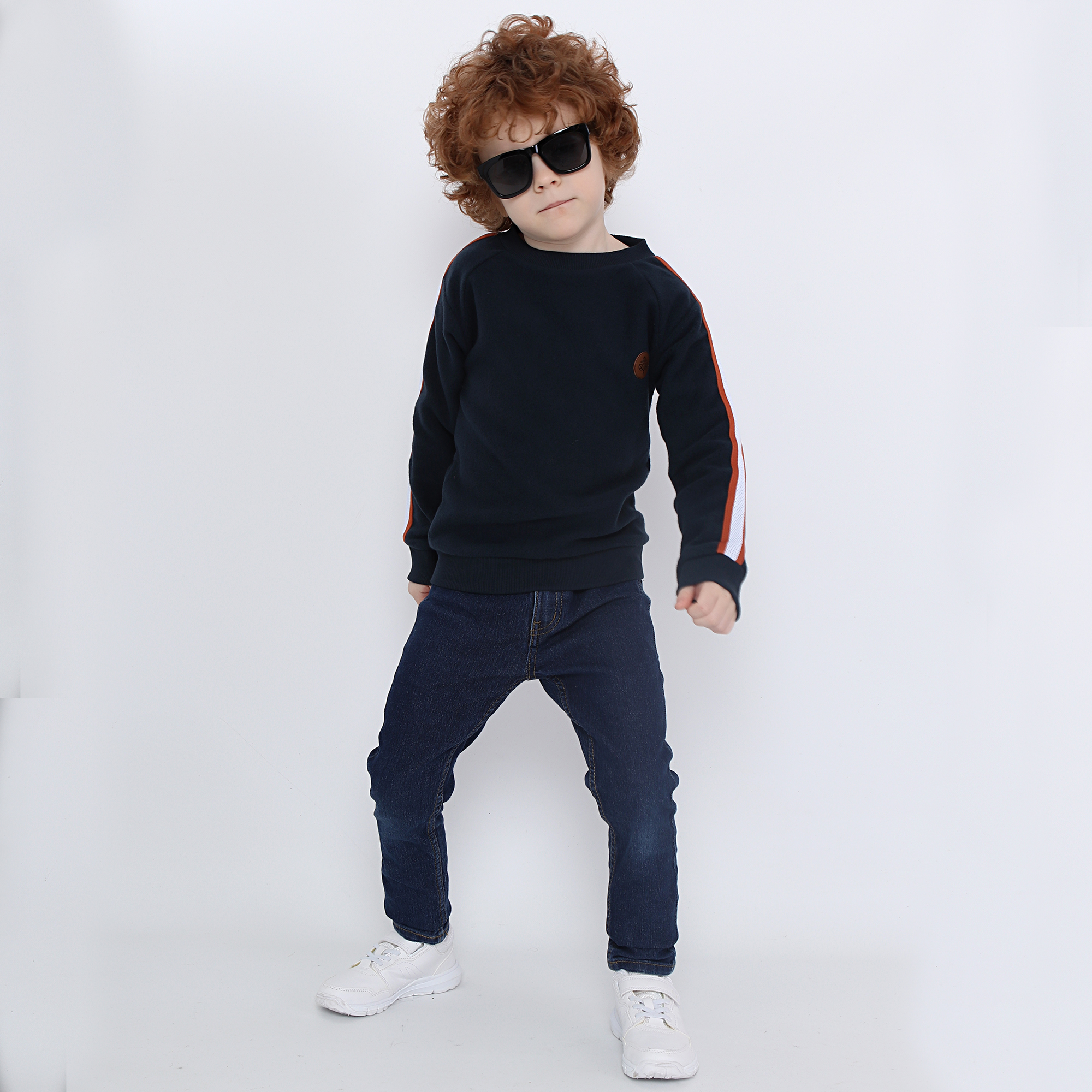 Свитер W.sharvel SWKID76-darkblue - фото 1