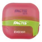 Точилка FACTIS EVO36R с ластиком розового цвета F4707116