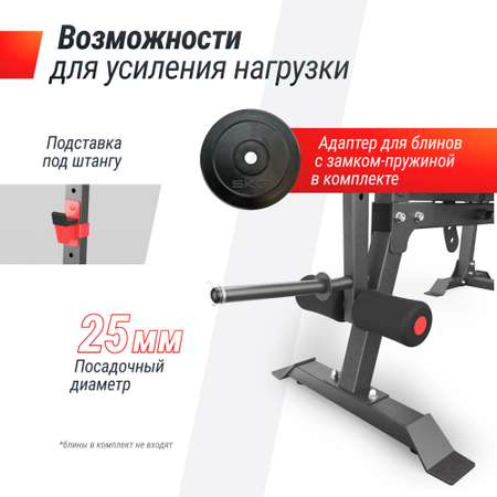 Скамья силовая со стойками UNIX Fit Bench 130DD