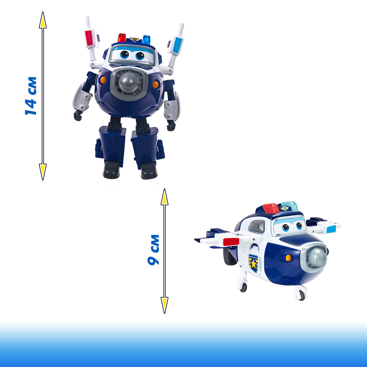 Робот Super Wings Трансформер супер Пол - фото 2