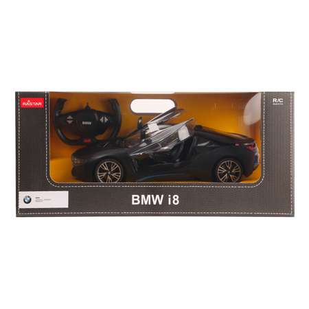 Машина Rastar РУ 1:14 BMW i8 Черная 71010