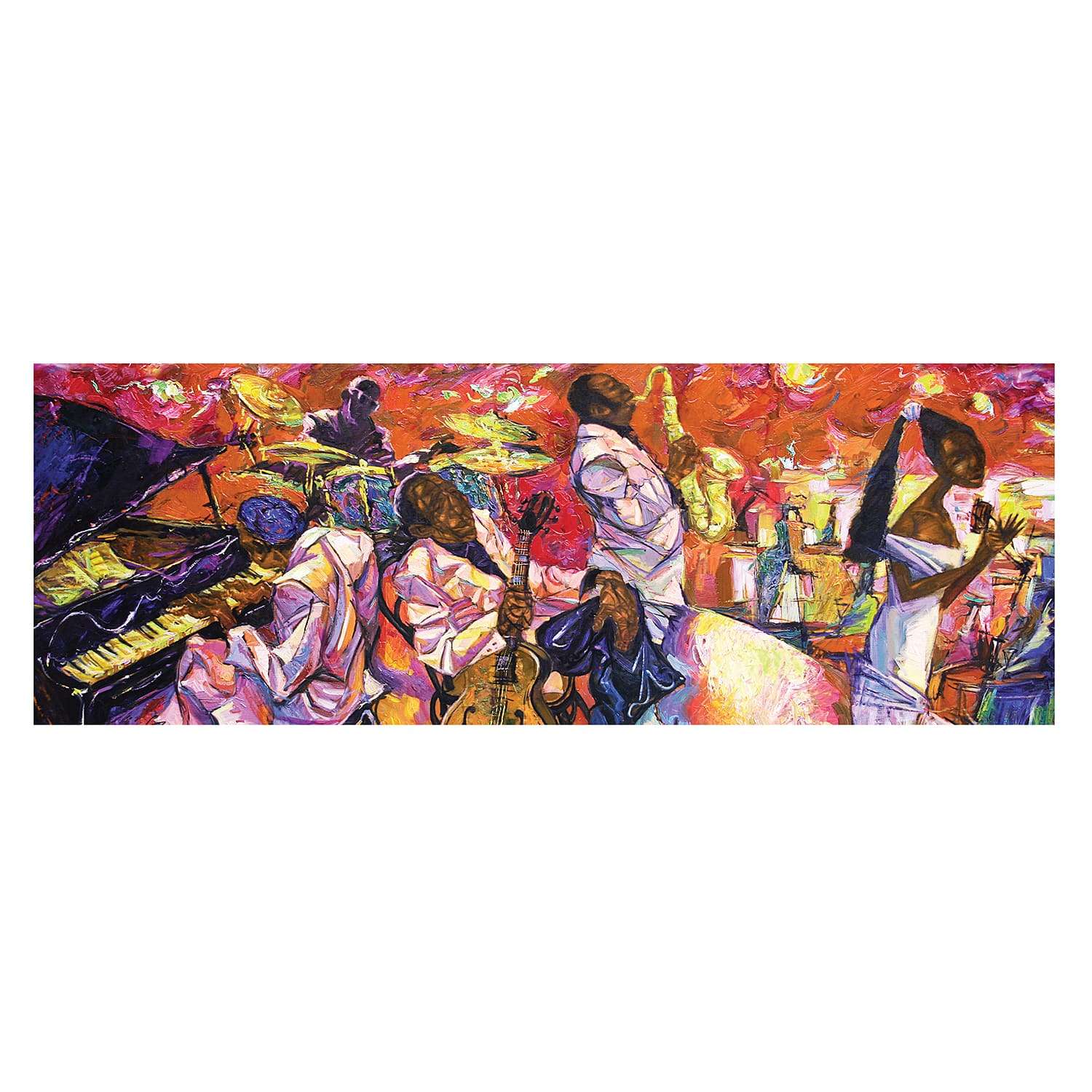 Пазл панорама 1000 деталей ART PUZZLE Краски джаза - фото 2