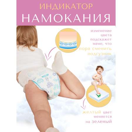 Подгузники-трусики L 9-14 кг Kiddy Soft L 9-14 кг