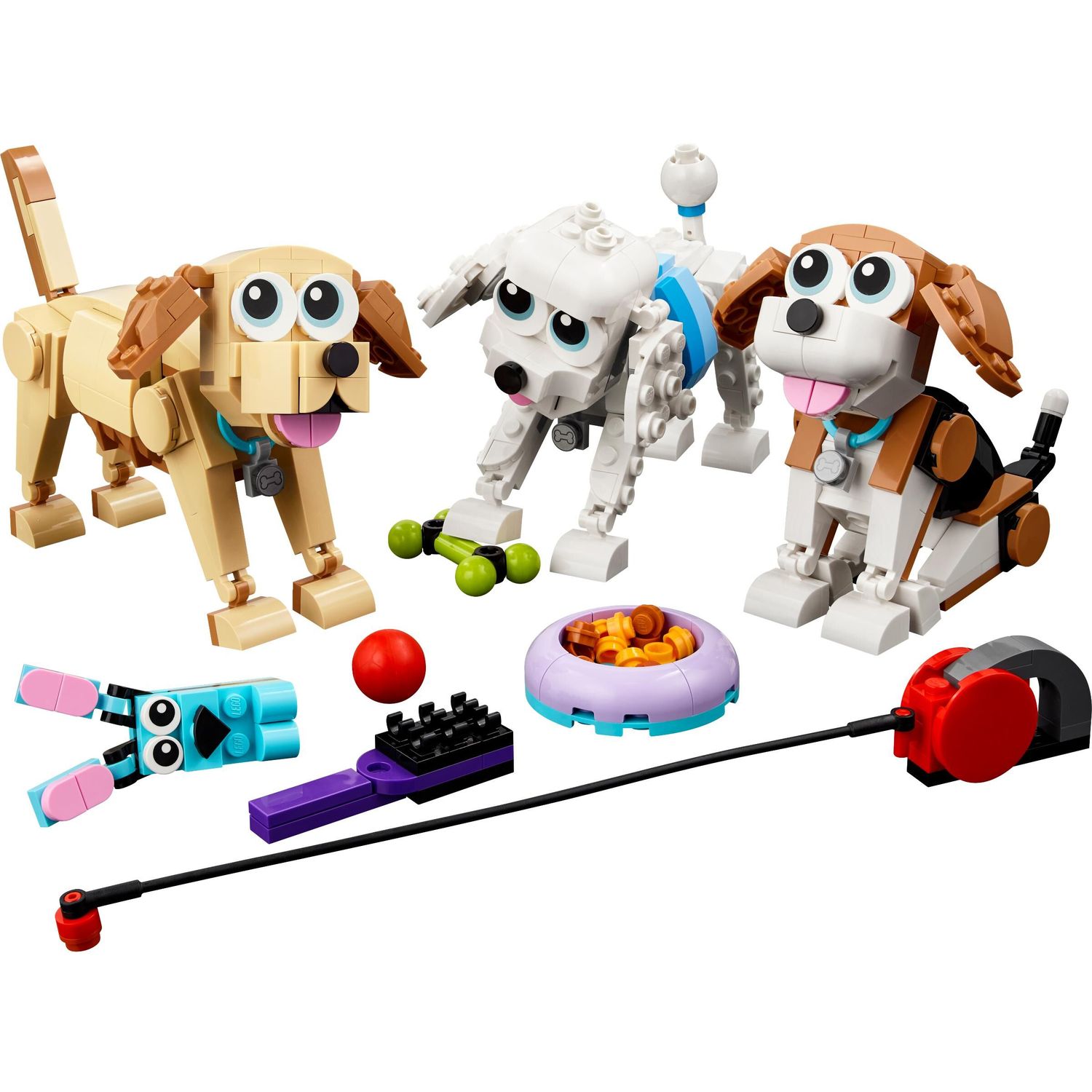 Конструктор LEGO Creator Adorable Dogs 31137 купить по цене 2999 ₽ в  интернет-магазине Детский мир