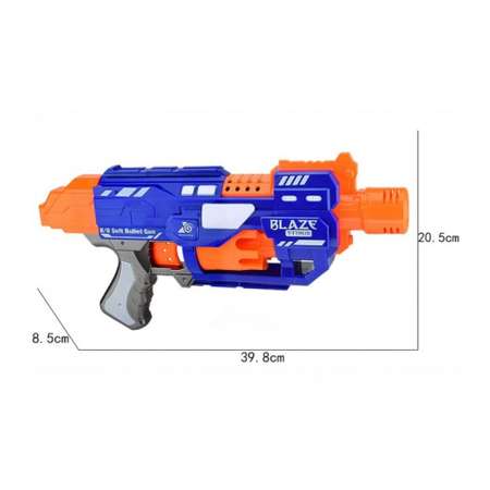 Пистолет Blaze Storm Zecong Toys с Мягкими Пулями на Батарейках