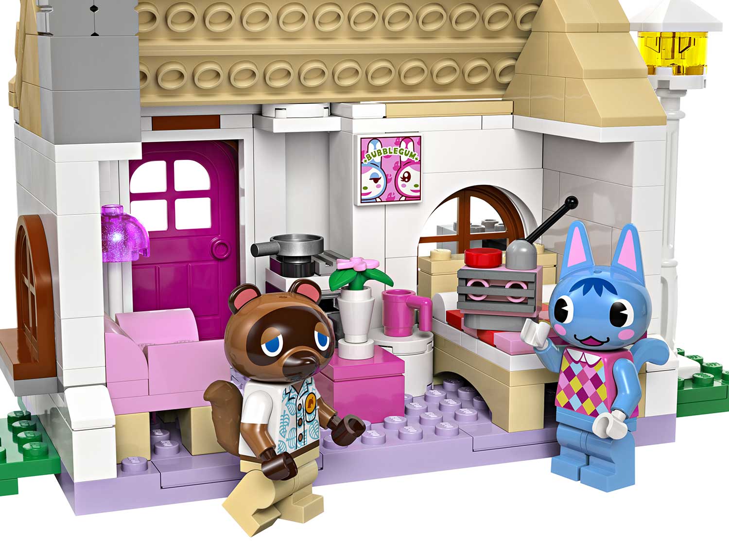 Конструктор LEGO Animal Crossing уголок Нука и дом Рози - фото 11