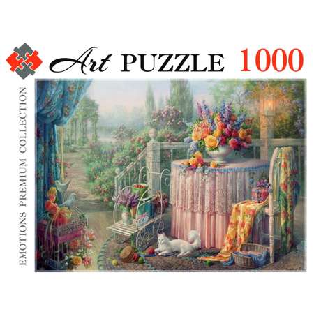 Пазл Рыжий кот Artpuzzle. 1000 элементов Дандорф О. Шебби-Шик