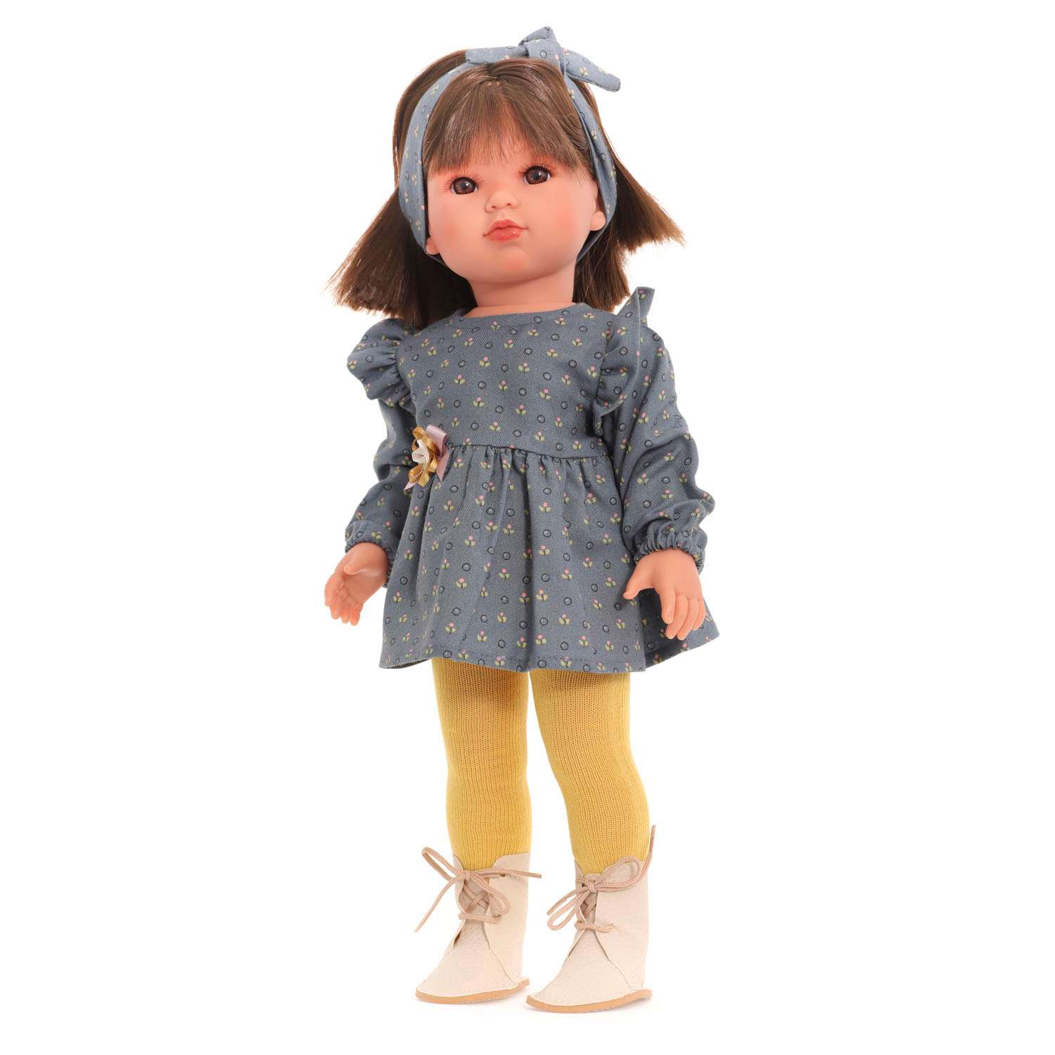 Кукла Antonio Juan Реборн Белла в синем 28009 - фото 7
