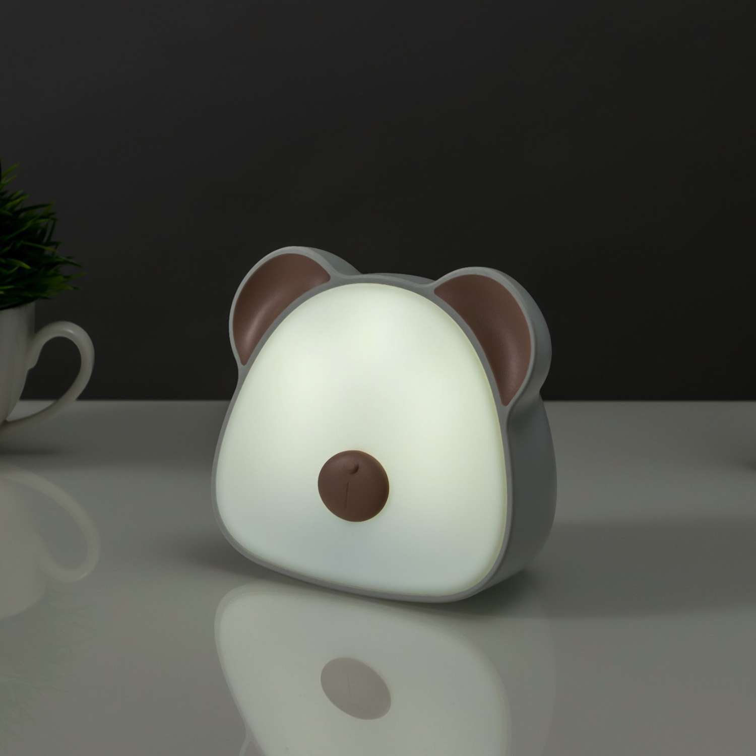 Ночник RISALUX сенсорный «Мишка» LED USB - фото 4
