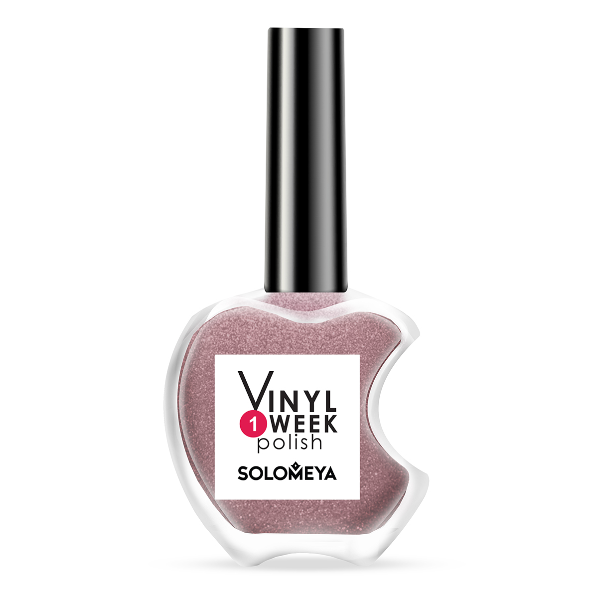 Лак для ногтей SOLOMEYA недельный One Week Vinyl Polish Rose Quartz 10 13ml - фото 1