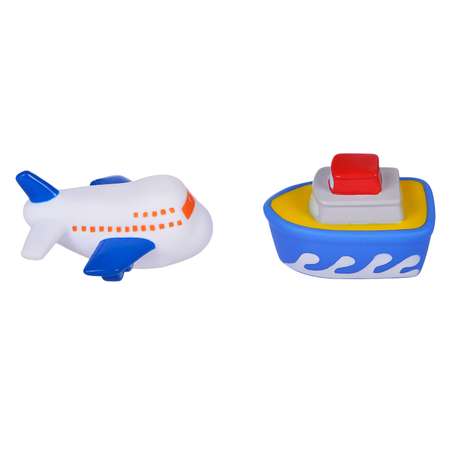 Игрушки для купания Жирафики Самолёт и пароход
