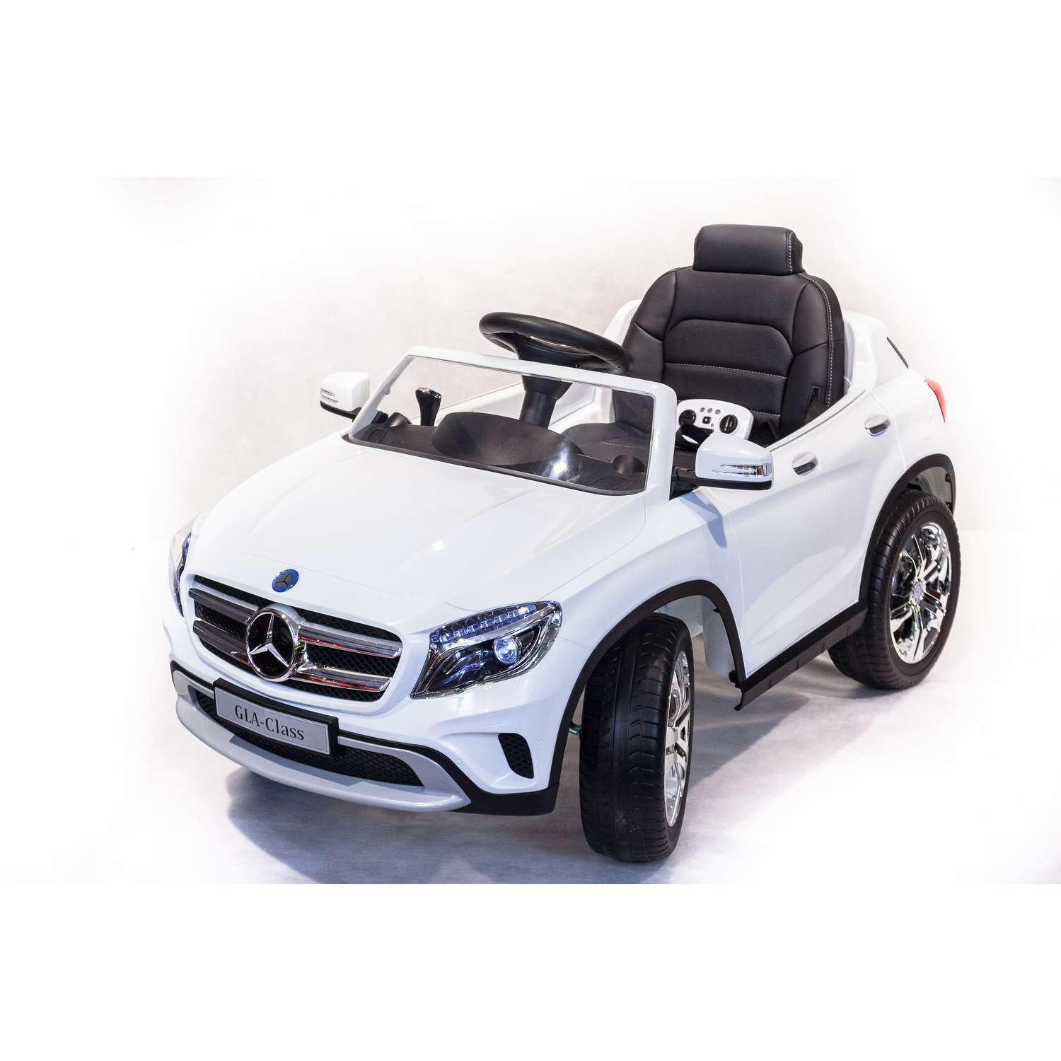 Электромобиль TOYLAND Джип Mercedes Benz GLA R 653 белый - фото 4