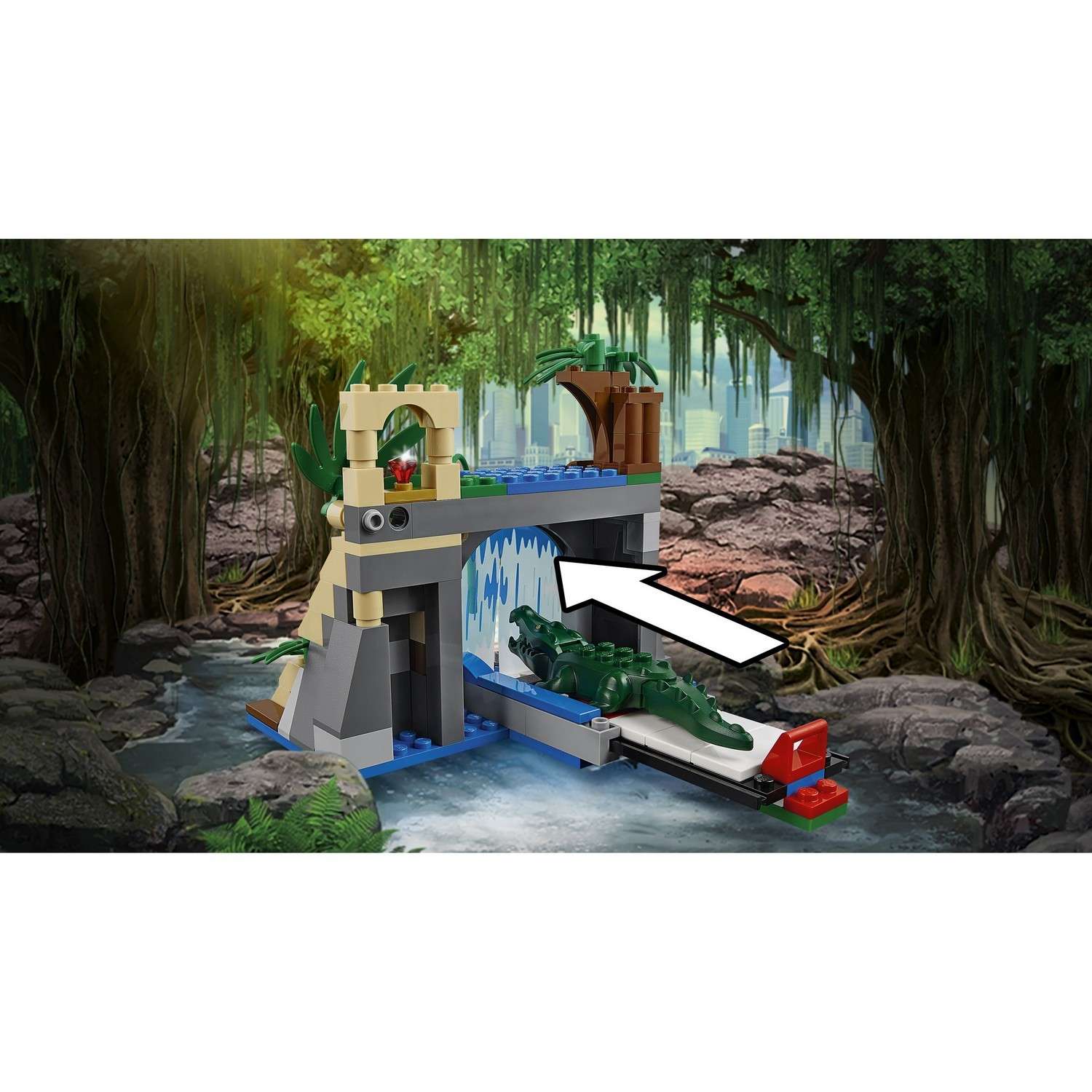 Конструктор LEGO City Jungle Explorers Передвижная лаборатория в джунглях (60160) - фото 8