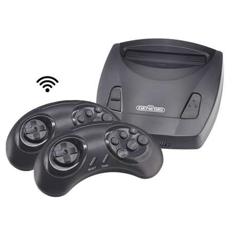 Игровая приставка для детей Retro Genesis 8 Bit Junior Wireless 300 игр AV 2 беспроводных джойстика