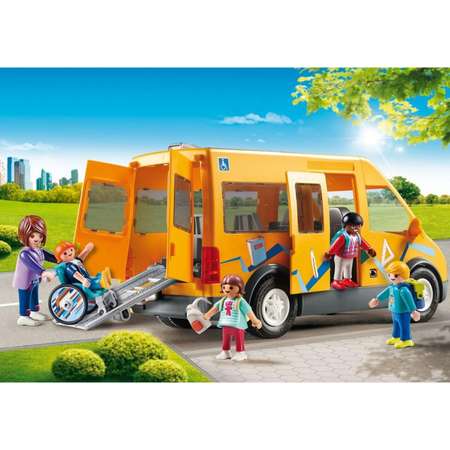 Конструктор Playmobil Школьный Фургон бассейн