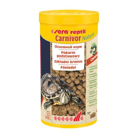 Корм для рептилий Sera Reptil Professional Carnivor 1000мл 310г