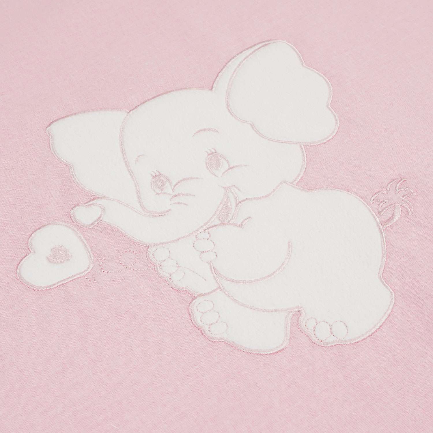 Комплект постельного белья Simplicity Dreams Elephant 5 предметов Розовый - фото 8