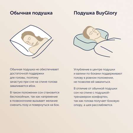 Подушка buyson buyglory