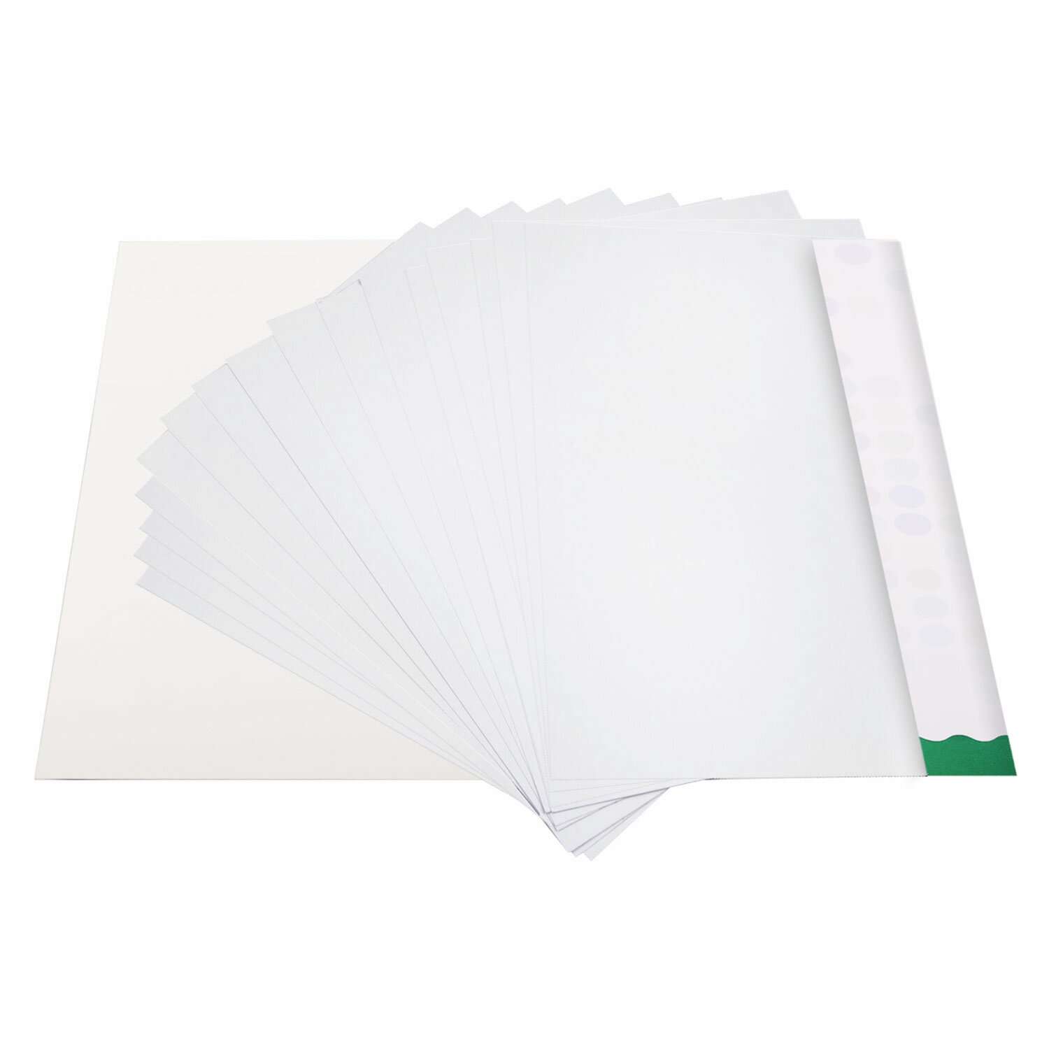 Картон белый Brauberg плотный для творчества и рисования А4 мелованный Extra 20 листов папка - фото 3
