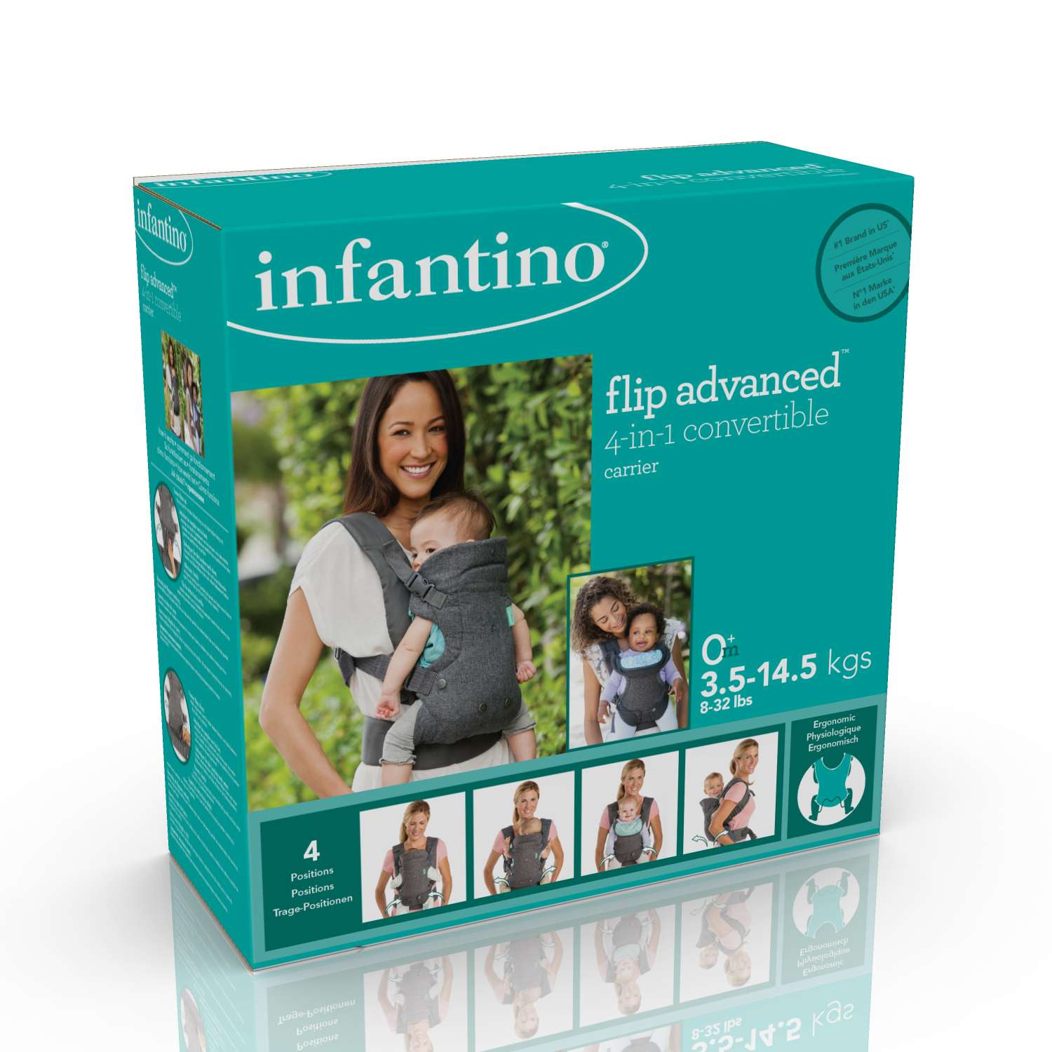 Рюкзак-кенгуру Infantino для малыша 4 в 1 - фото 5