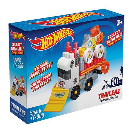 Конструктор BAUER Hot Wheels машинка trailerz Spark T900