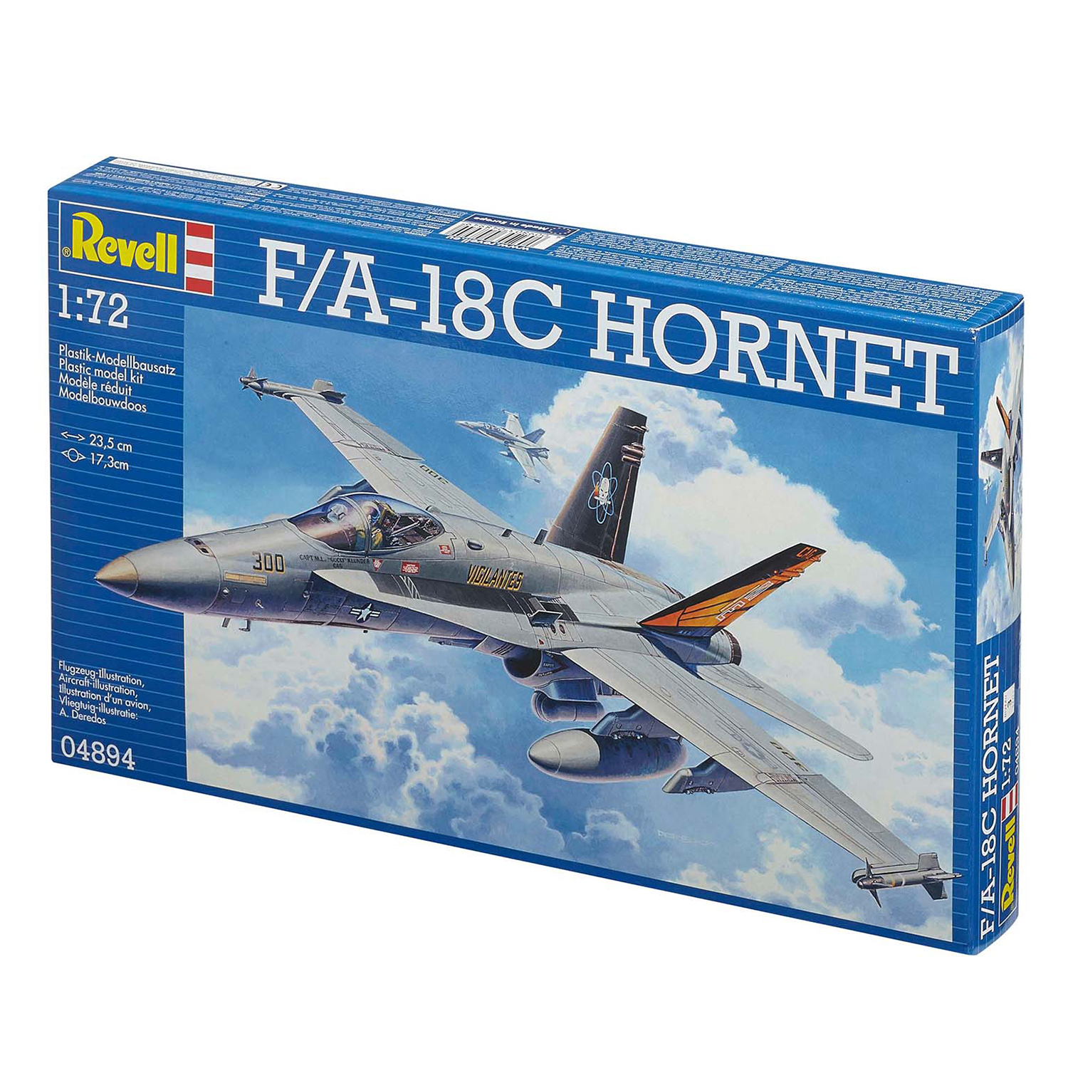 Сборная модель Revell Истребитель Макдоннел-Дуглас F/A-18C Hornet 04894 - фото 1