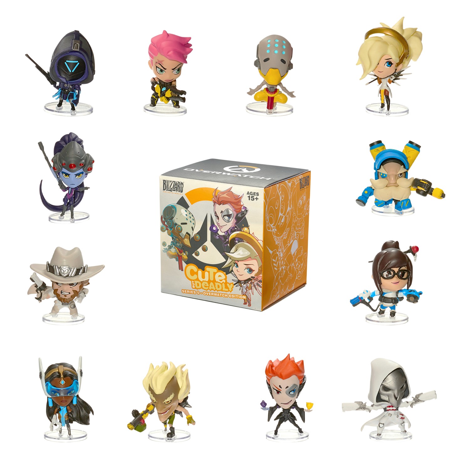 Фигурка Blizzard Cute But Deadly Overwatch Blindbox 5 в ассортименте B63059A - фото 3