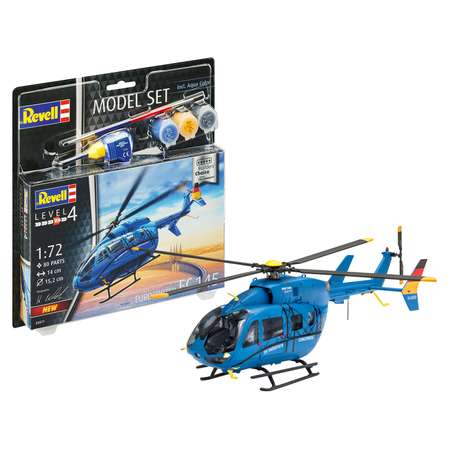 Сборная модель Revell Транспортный вертолёт Eurocopter EC 145 Builders Choice