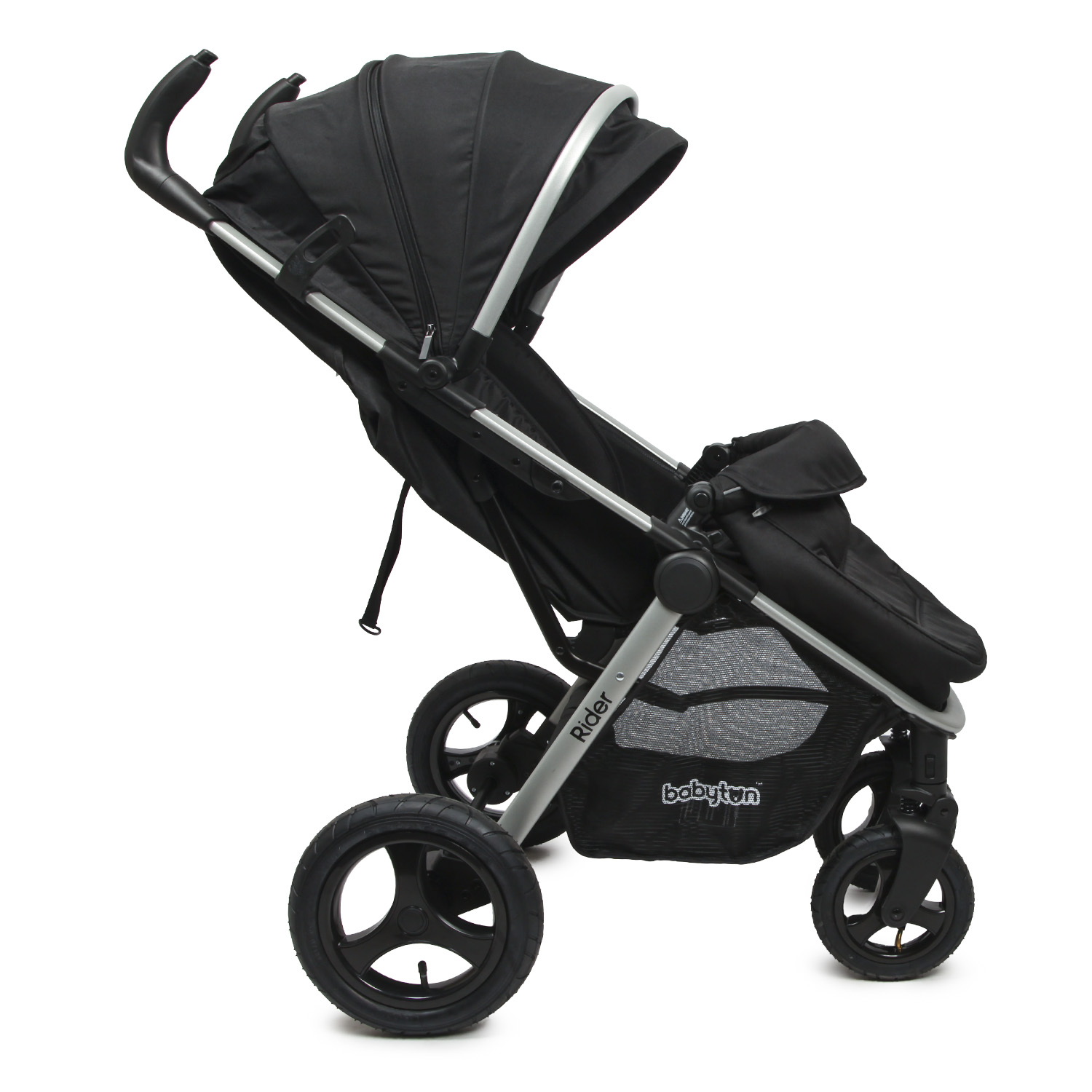 Коляска Babyton Rider Air Black - фото 4