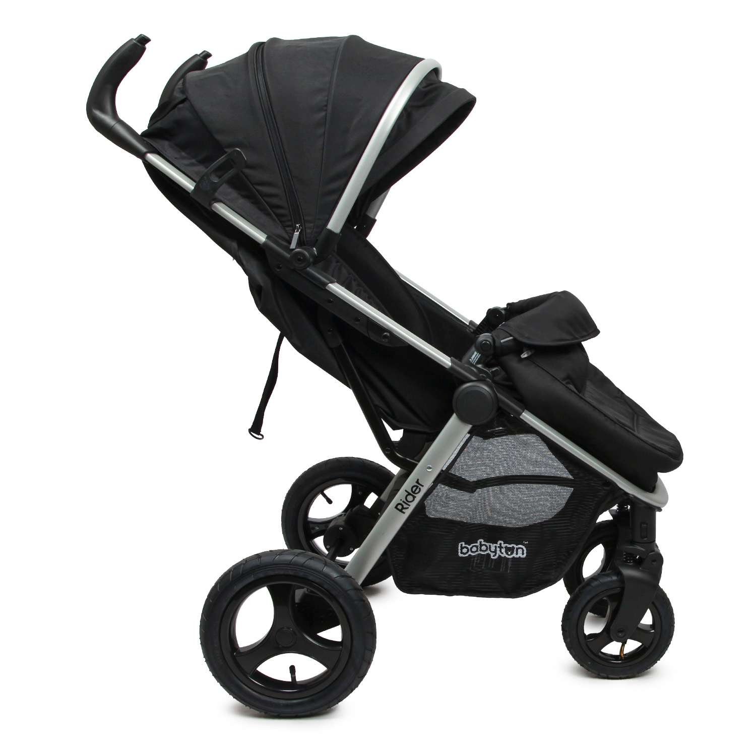 Коляска Babyton Rider Air Black - фото 4