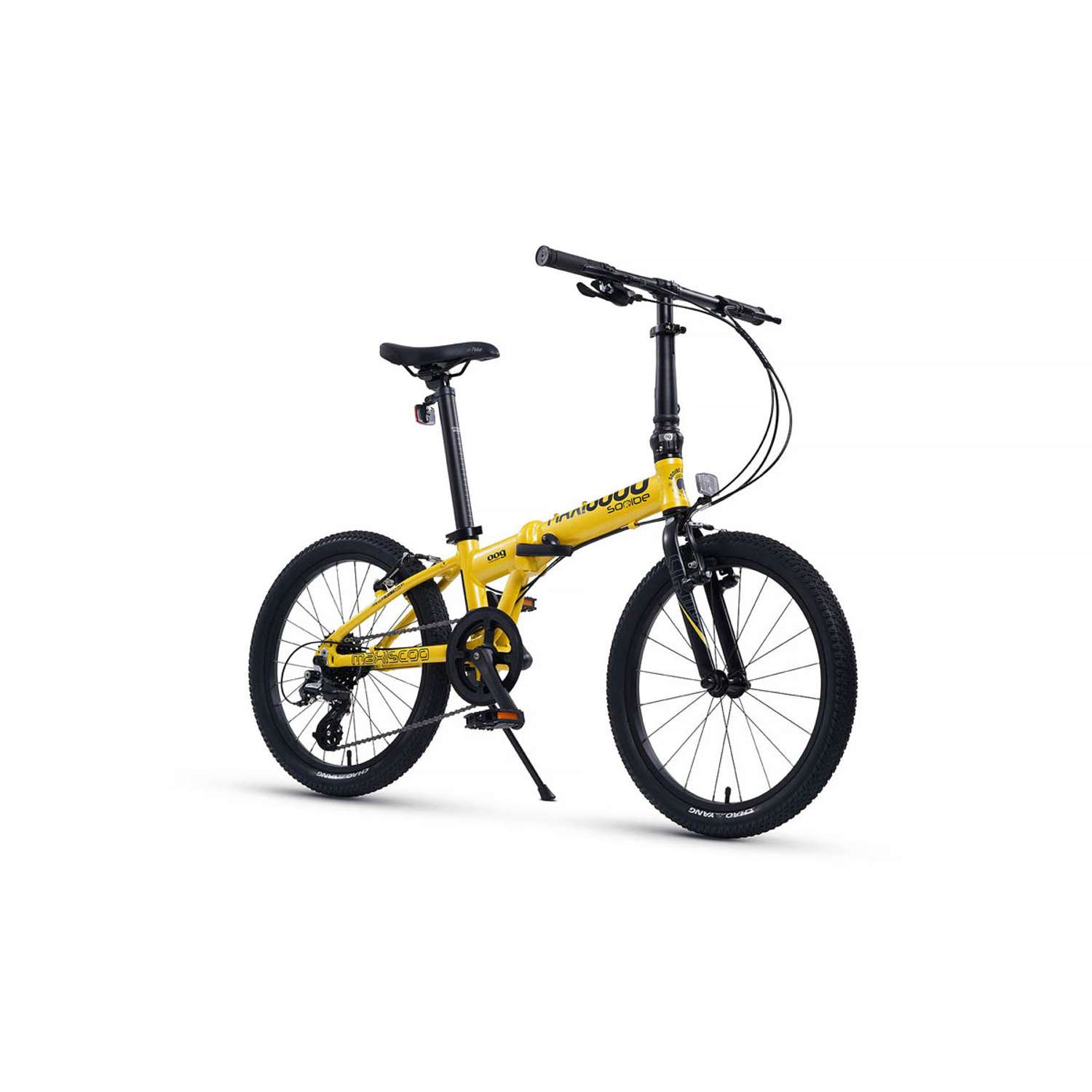 Велосипед Детский Складной Maxiscoo S009 20 желтый - фото 2