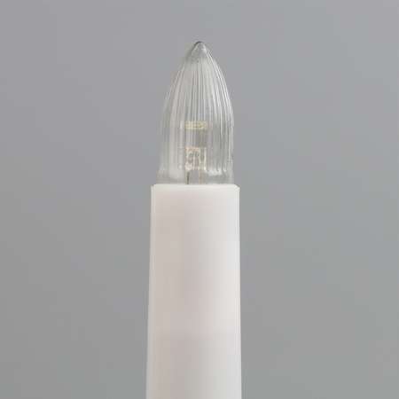 Лампа Sima-Land светодиодная для рождественской горки 0.35 Вт цоколь Е10 теплый белый 2 шт