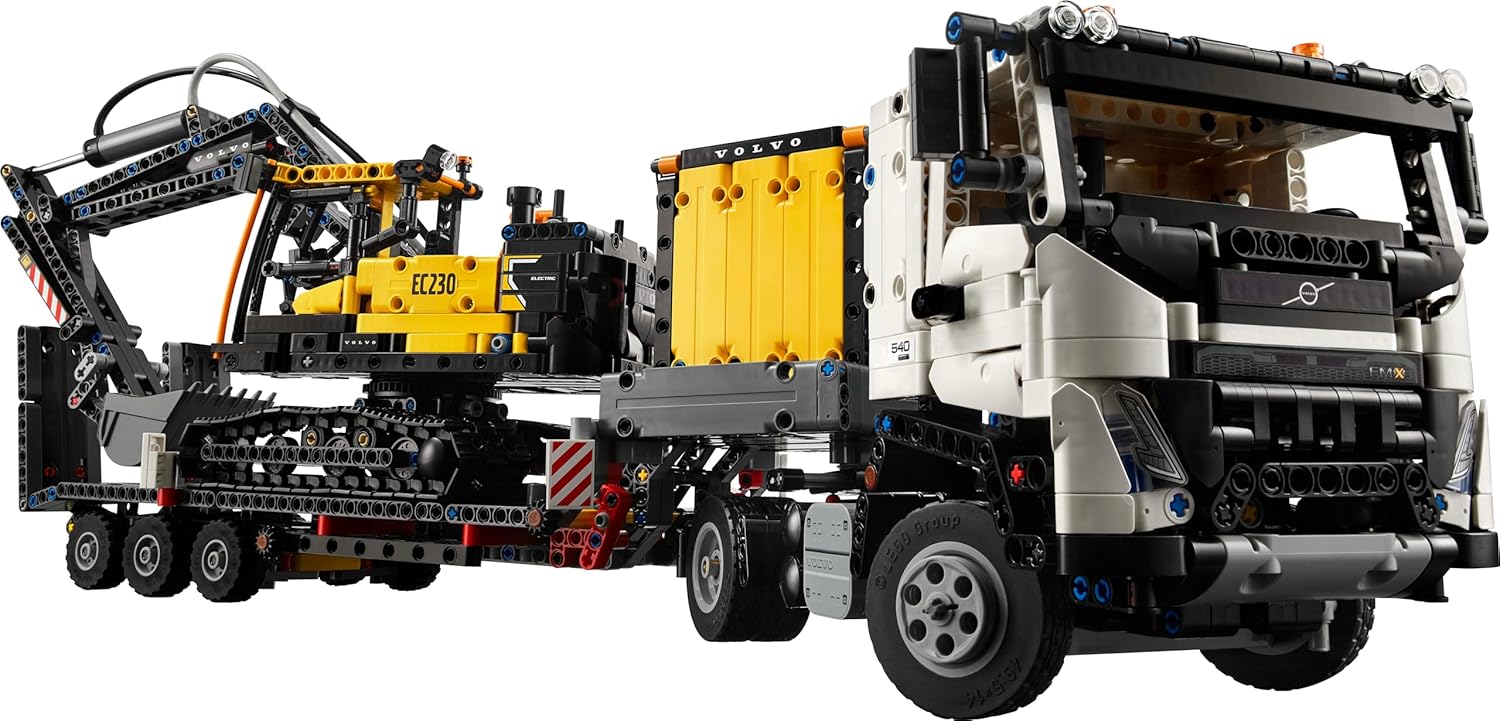 Конструктор LEGO Грузовик Volvo FMX и Экскаватор EC230 Electric 42175 - фото 2