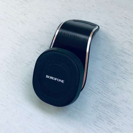Держатель для телефона Borofone магнитный держатель мощный / в воздуховод /черный