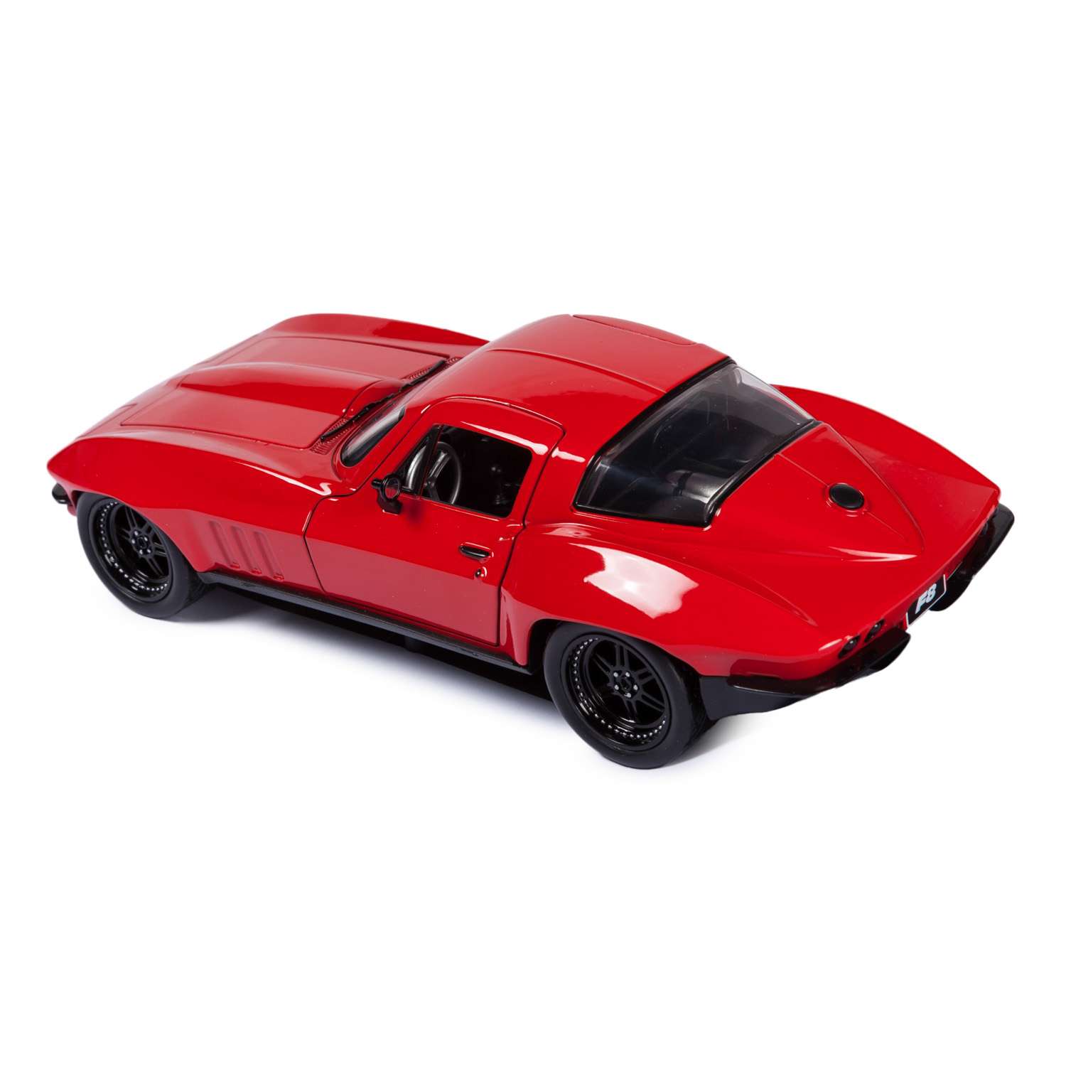 Машинка Fast and Furious Форсаж-8 1:24 1966 Chevy Corvette 98298 - фото 4