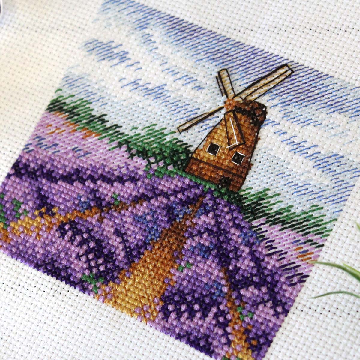 Набор для вышивания М.П.Студия крестом М-372 Очарование Прованса 10х11см - фото 4