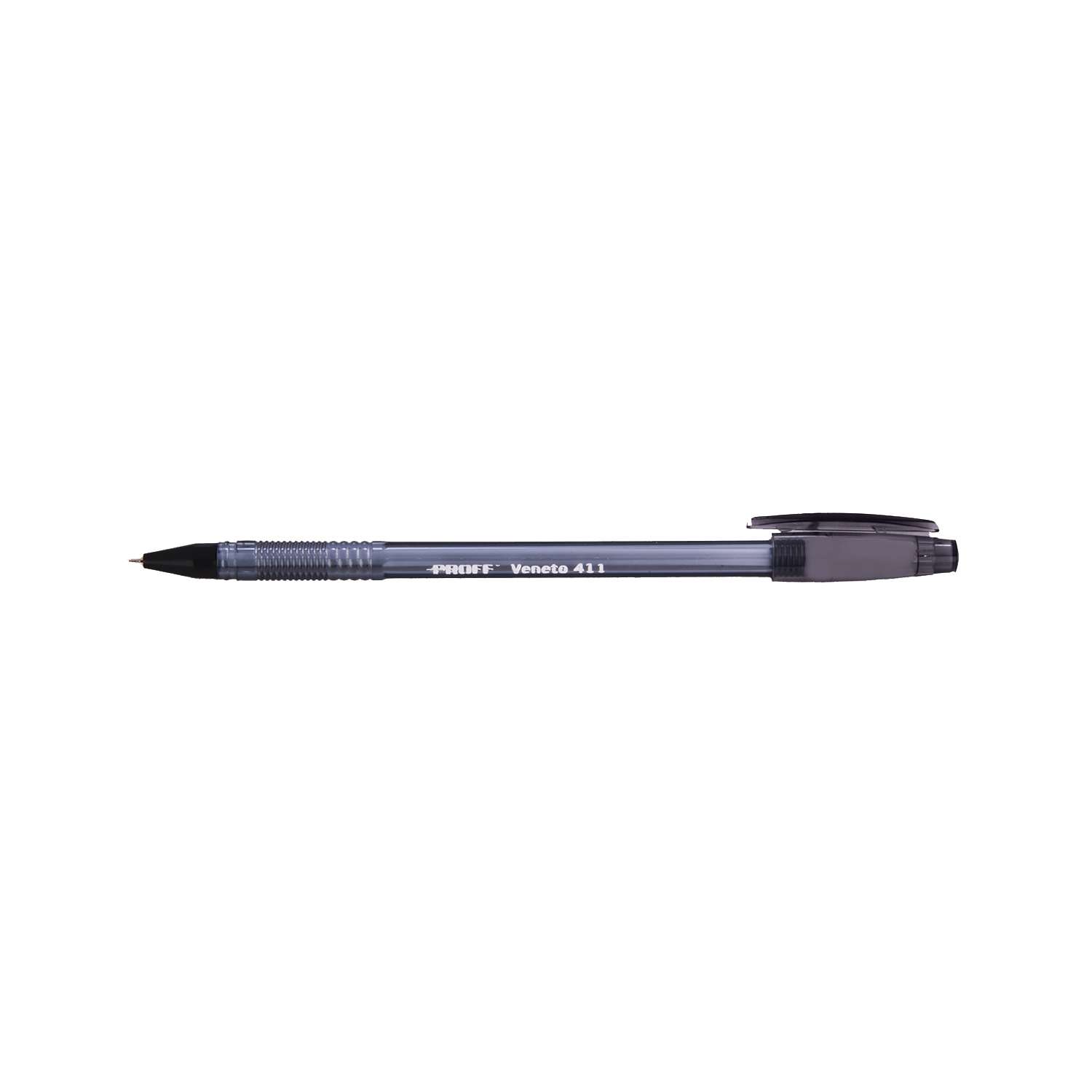 Ручка Proff шариковая черная Veneto 411 (0.7 мм) - фото 2