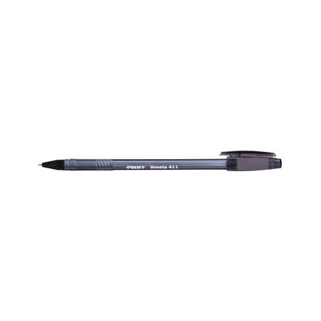 Ручка Proff шариковая черная Veneto 411 (0.7 мм)