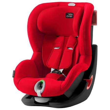 Автокресло Britax Roemer King II LS Black Series Fire Red Trendline