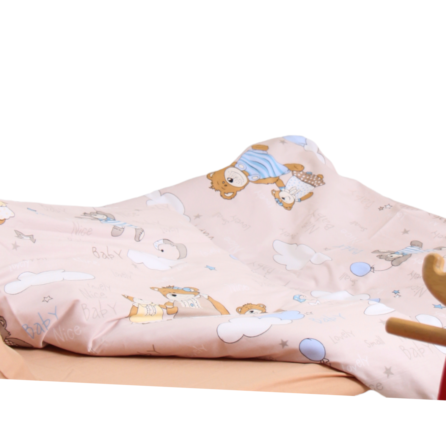 Комплект постельного белья SONA and ILONA детский 3 предмета (120х60 см) - фото 5