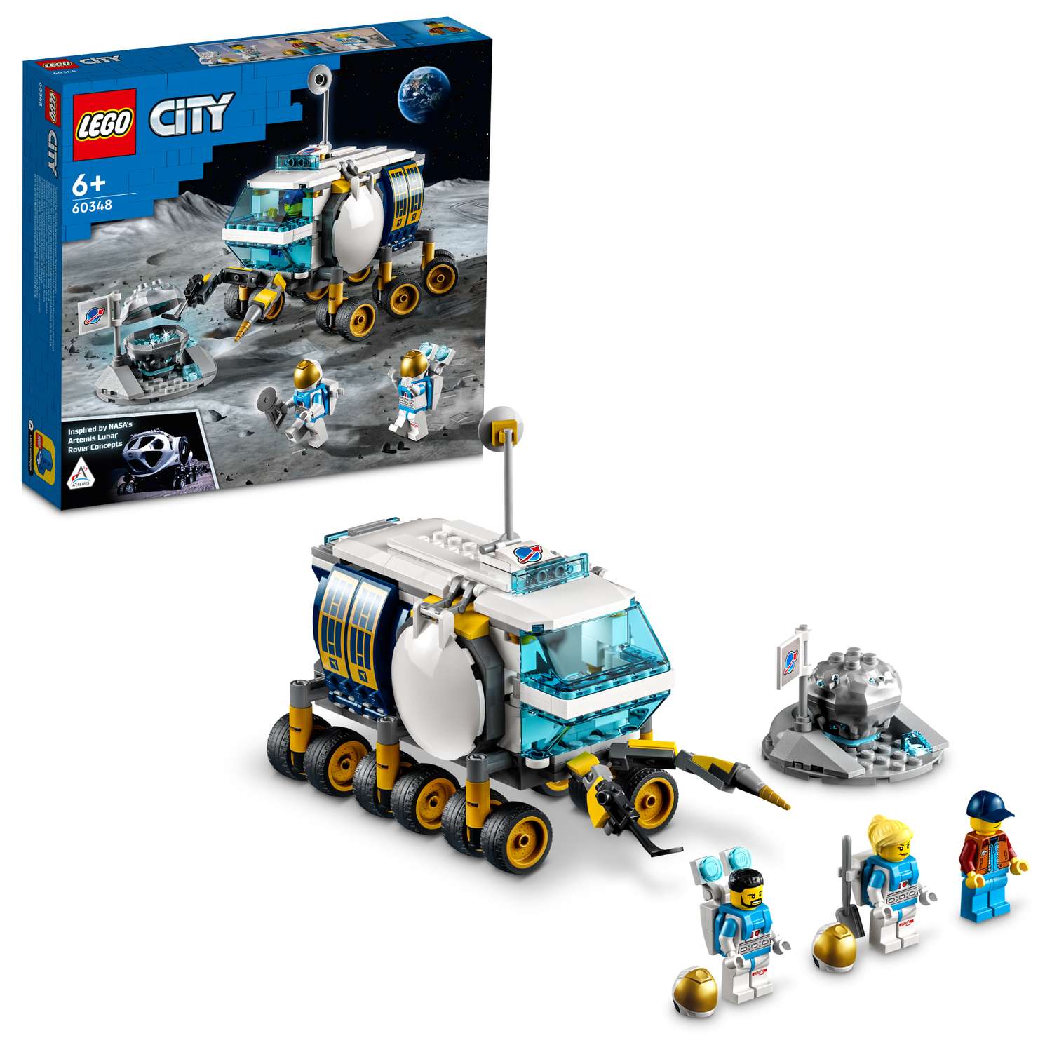 Конструктор LEGO City Space Луноход 60348 - фото 1