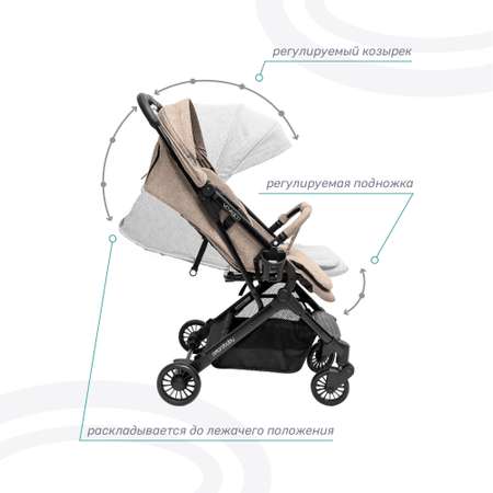 Коляска прогулочная Amarobaby Voyager