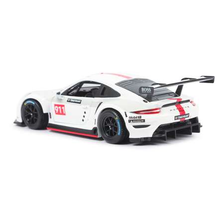 Машина BBurago 1:24 Porsche 911 RSR GT Белая 18-28013