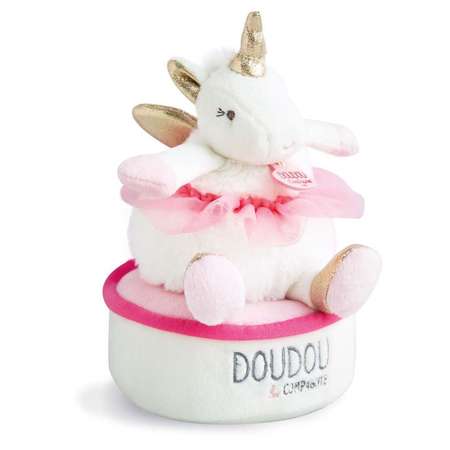 Игрушка Doudou et compagnie  Музыкальная игрушка единорог Lucie