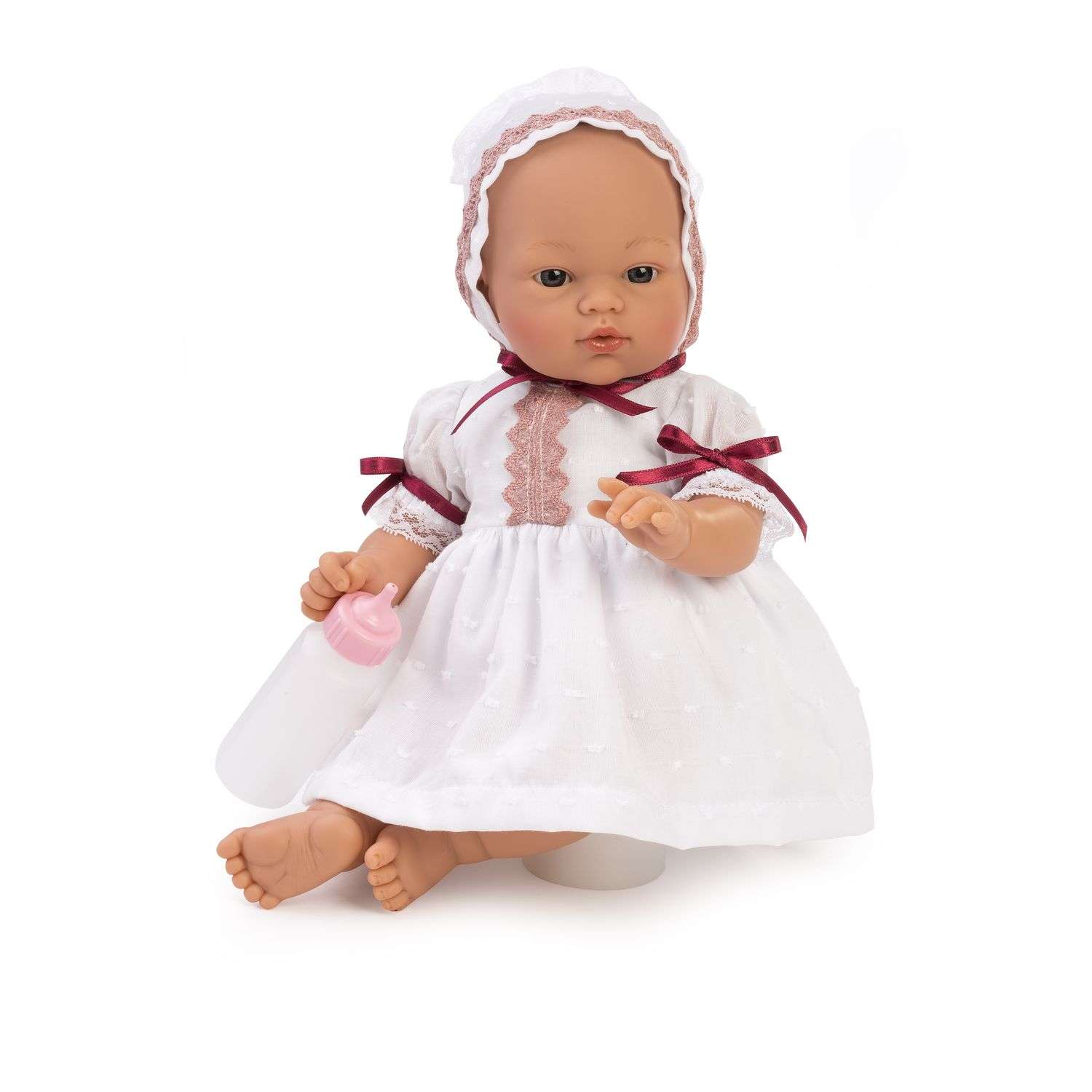 Кукла ASI Коки в белом платье 405010 405010 - фото 1